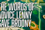 The words of advice Lenny gave to Broony