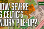 How severe is the current state of Celtic's injury woes?
